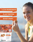 Ladera Protein Bites  Salty Maple Protein Bites  Gluten Free Nut Free  Vegan  High Protein  Contains Chia Seeds  Healthy Snack  8 oz