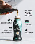 OWYN 100% Vegan Plant-Based Protein Shakes | Cold Brew Coffee, 12 Fl Oz | Dairy-Free, Gluten-Free, Soy-Free, Tree Nut-Free, Egg-Free, Allergy-Free, Vegetarian