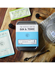 Gin  Tonic Cocktail Kit  The Cocktail Box Co Premium Cocktail Kits  Make Hand Crafted Cocktails Great Gift for Any Cocktail Lover and Makes The Perfect Travel Companion 1 Kit