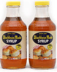 BlackburnMade Syrup 16oz Made with Cane Syrup Pack of 2 Bundled with a JFS Recipe Card