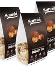 Sanniti Italian Porcini Mushroom Risotto  Gluten Free  Vegan  Natural Ingredients  Add Water and Cook 758 oz Pack of 3