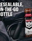 Muscle Milk Genuine Protein Shake Chocolate 14 Fl Oz Bottle 12 Pack 25g Protein Zero Sugar Calcium Vitamins A C  D 6g Fiber Energizing Snack Workout Recovery Packaging May Vary