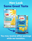 Dole Canned Fruit Pineapple Chunks in 100 Pineapple Juice Gluten Free Pantry Staples 20 Oz 12 Count Packaging May Vary