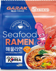 GARAK Seafood Ramen 120g x 5p x 1 pack