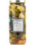 Amish Wedding Hot Pickled Brussels Sprouts 16oz Pack of 2