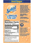 Sunkist Peach Singles To Go Powdered Drink Mix  Pack of 6 Boxes  6 Packets Per Box  36 Total Servings  Perfect for Mixing On the Go  Anywhere and Anytime