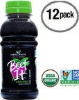 BEET IT Organic Beet Juice 85oz 12 Pack  Non GMO 100 Natural Organic juice Gluten Free No Added Sugar Not from Concentrate  Nutrient Packed Vegetable Juice