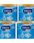 Enfamil Enspire Baby Formula with Immune-Supporting Lactoferrin, Brain Building DHA, 5 Nutrient Benefits in 1 Formula, Our Closest Formula to Breast Milk, Reusable Tub, 20.5 Oz (Pack of 4)