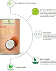 Earth's Finest Organic Coconut Cream - 400ml