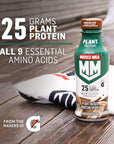 Muscle Milk Plant Based Protein Shake, Vanilla Caramel - 11.16 Fl Oz (Pack of 12)