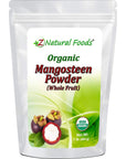 Z Natural Foods Mangosteen Fruit Powder NutritionPacked Supports Healthy Skin Joints and Blood Circulation Perfect for Juice Yogurt and Smoothies NonGMO Vegan GlutenFree Kosher 1 lb