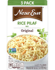 Near East Quaker Rice Pilaf Mix Original 182 Ounce Pack of 3 Boxes