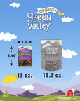 Green Valley Organics Black Beans  Certified Organic  Deliciously Tender Creamy  Mild  Deep Dark Skin  Good Source of Dietary Fiber  Protein  155 oz can Pack of 4