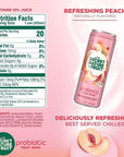 The Secret Nature of Fruit Probiotic Fruit Soda - 12oz (Pack of 12)