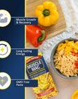 Muscle Mac High Protein Macaroni  Cheese Dinner with Real Cheese 20g of protein 675 oz Pack of 10