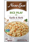 Near East Rice Pilaf Mix Garlic  Herb 63oz Box