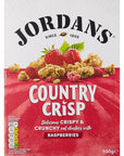 Jordans, Country Crisp with Tangy Raspberry, 500 grams