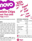 Novo Protein Chips, 10g Protein, 65% Less Fat 30g (Pack of 6)