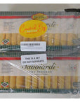 Bellino Savoiardi Lady Fingers for Tiramisu Italian Biscuits 7 ounce Pack of 2 with IntFeast Bamboo Kitchen Tong Italian Pastries for Bakery  Dessert Gift