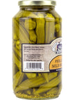 Amish Wedding Mild Pickled Okra 32 Ounces Pack of 2