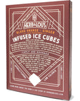 Herb  Lous Infused Cubes Cocktail Mixers  The Cooper Simply Add Bourbon or Rye Blood OrangeGinger Old Fashioned NonAlcoholic Infused Ice Cubes Made in the USA  12Cube Pack