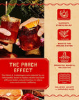 PARCH Prickly Paloma Ready to Drink Non Alcoholic Agave Cocktail Infused with Desert Botanicals  Adaptogens Plant Based Gluten Free  Vegan Inspired by the Sonoran Desert 84 oz x 8 pack