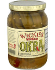 Wickles Wicked Okra 16 oz