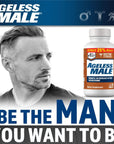 New Vitality Ageless Male Free Testosterone Booster Supplement for Men, 76 Tablets