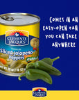 Clemente Jacques Sliced Jalapeño Peppers 28 oz Pack of 12