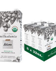 milkadamia Organic Artisan Macadamia Milk 32 FL OZ Pack of 6