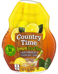 Country Time SugarFree Lemon Iced Tea Zero Calories Liquid Water Enhancer 1 Count 162 fl oz