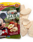 Brothers All Natural, Disney Mickey Mouse Fuji Apple Freeze Dried Fruit Crisps, Gluten Free, Non-GMO, Nothing Added, 0.35 oz. (Pack of 12)