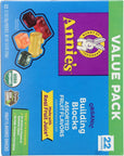 Annie's Organic Building Blocks Fruit Flavored Snacks, Assorted Fruit Flavors, Gluten Free, 22 Pouches, 15.4 oz.