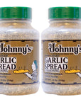 Johnny's Garlic Spread & Seasoning, 18 Oz (Pack of 2)