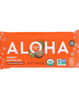 Aloha Organic Peanut Butter Cup Protein Bars 14g PlantBased Protein USDA Certified Organic Gluten Free  NonGMO 198 Oz Pack of 12