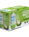 C2O The Orginal Coconut Water with Pulp PlantBased Hydration Non GMO Essential Electrolytes 105 FL OZ 3 Packs of 8 24 Cans Total