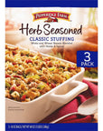 Pepperidge Farm Herb Seasoned Classic Stuffing 16 Oz Pack of 3