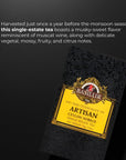 Basilur Ceylon Nobilis Artisan Collection  100 Pure Single Estate Nuwara Eliya Loose Leaf Tea 176oz  Premium Crafted Case with Resealable Freshness Pouch Inside  Complex Flavors Harvested PreMonsoon