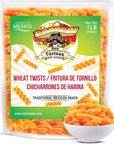 Duritos Duros Mexican Wheat Pellet Twists 1LB  Fritura De Tornillo  Traditional Fried Snack by Turinos