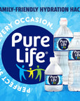 Pure Life Purified Water 8 Fl Oz Plastic Bottled Water 24 Pack