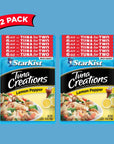 StarKist Tuna Creations Lemon Pepper 60 oz Pouch Pack of 12