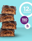 Fiber One Weight Watchers Chewy Protein Bars, Fudge Chocolate Cookie, 5 ct (Pack of 2)