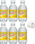 Canada Dry Tonic Water 10oz Bottles Pack of 6 with Bay Area Marketplace Napkins