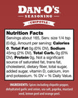 Dan-O’s Seasoning Chipotle | Small Bottle | 1 Pack (3.5 oz)