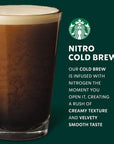 Starbucks Nitro Cold Brew Coffee Black Unsweetened 96 fl oz Cans 8 Pack Iced Coffee Cold Brew Coffee Coffee Drink