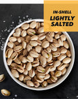 Wonderful Pistachios In Shell, Lightly Salted Nuts, 16 Ounce Resealable Bag - Healthy Snack, Protein Snack, Pantry Staple