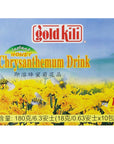 Gold Kili Instant Chrysanthemen Drink with Honey 10Count Packets 63 Ounce Pack of 4