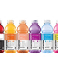 Vitamin Water ZERO Sugar  All Flavor Variety Pack Sampler  20 fl Oz Bottles Nutrient Electrolyte Enhanced Flavored Drinking Water With Vitamins Rise Shine Ice Look Gutsy XXX  Pack of 12