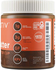 MOTIV Keto Peanut Butter - Low Carb Nut Butter - Peanut Butter Cup - Natural Unsweetened No Sugar Added - Low Calorie, Healthy, Diabetic & Keto Friendly