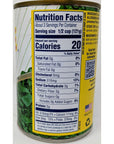 Allens Popeys Chopped Spinach Bundle  6 X 135 Oz Cans of Allens Popeye Chopped Spinach With Recipe Sheet